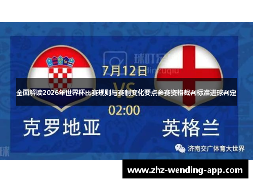全面解读2026年世界杯比赛规则与赛制变化要点参赛资格裁判标准进球判定 全面解读2026年世界杯比赛规则与赛制变化要点参赛资格裁判标准进球判定